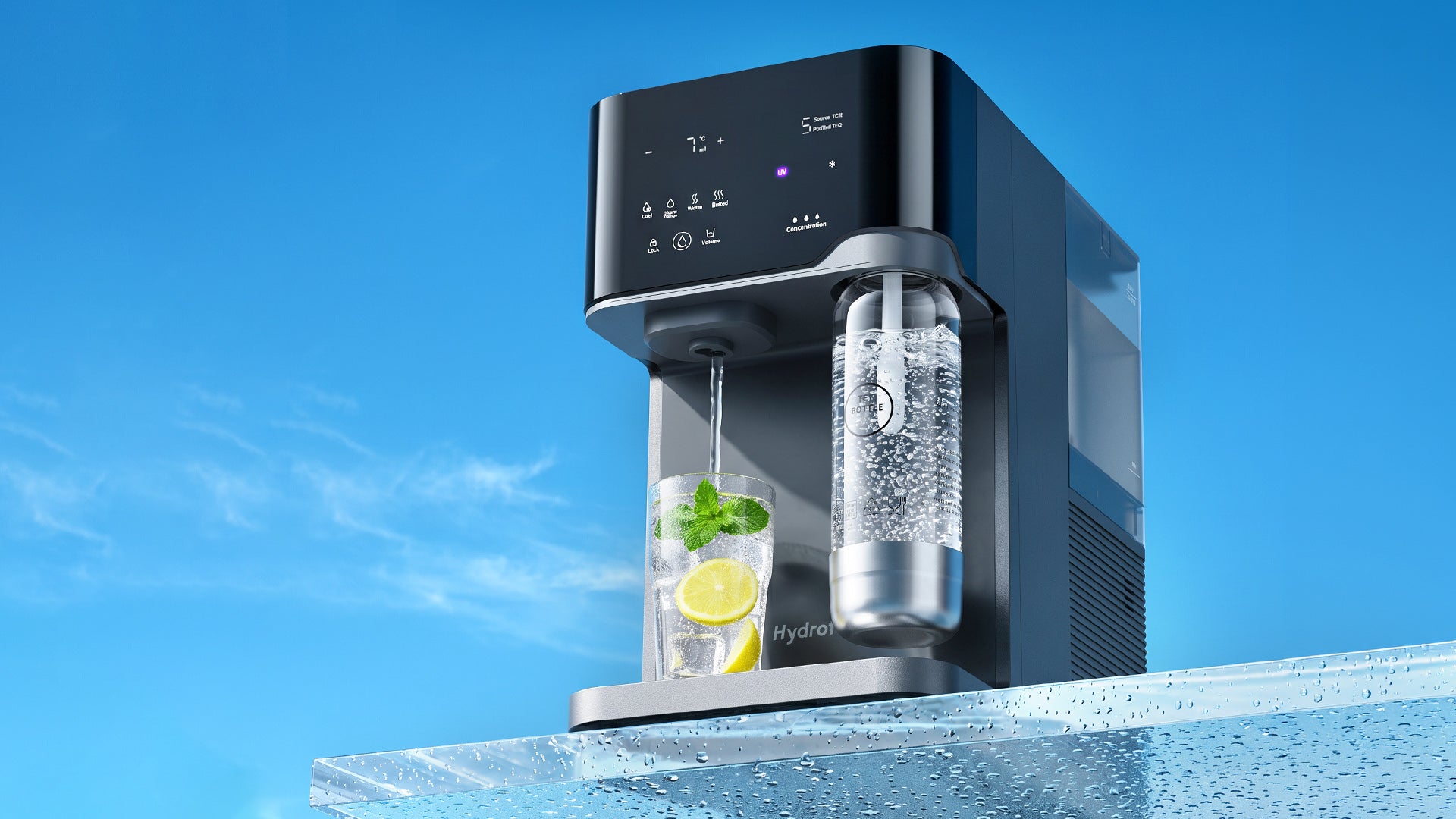 Hydrofast C300 All-in-One: RO, Sparkling & Precise Temperature