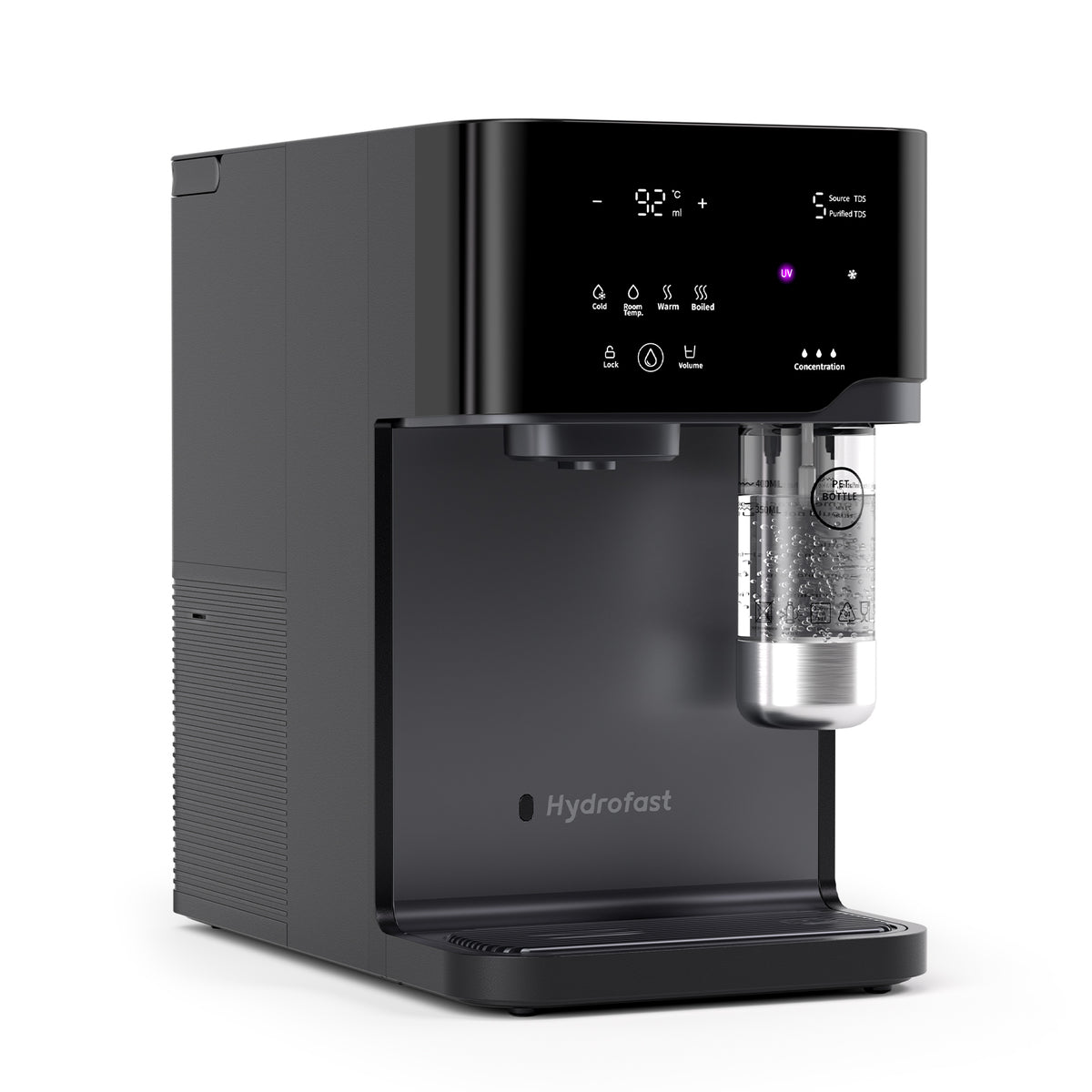 Hydrofast C300 Countertop RO Water Filter – Sparkling, Pure & Mineral-Rich Water
