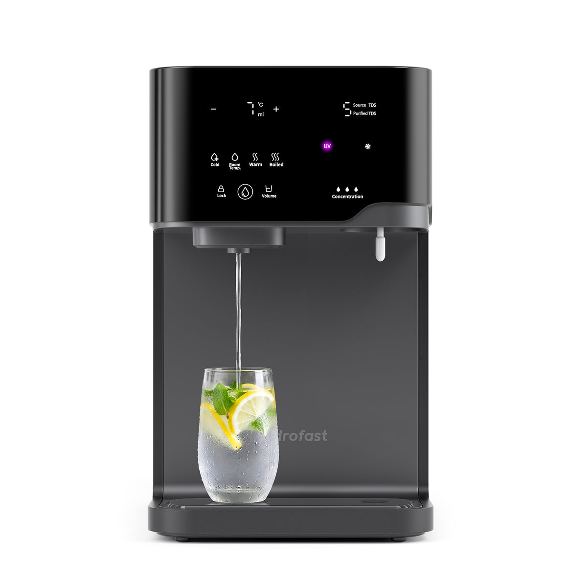 Hydrofast C300 Countertop RO Water Filter – Sparkling, Pure & Mineral-Rich Water