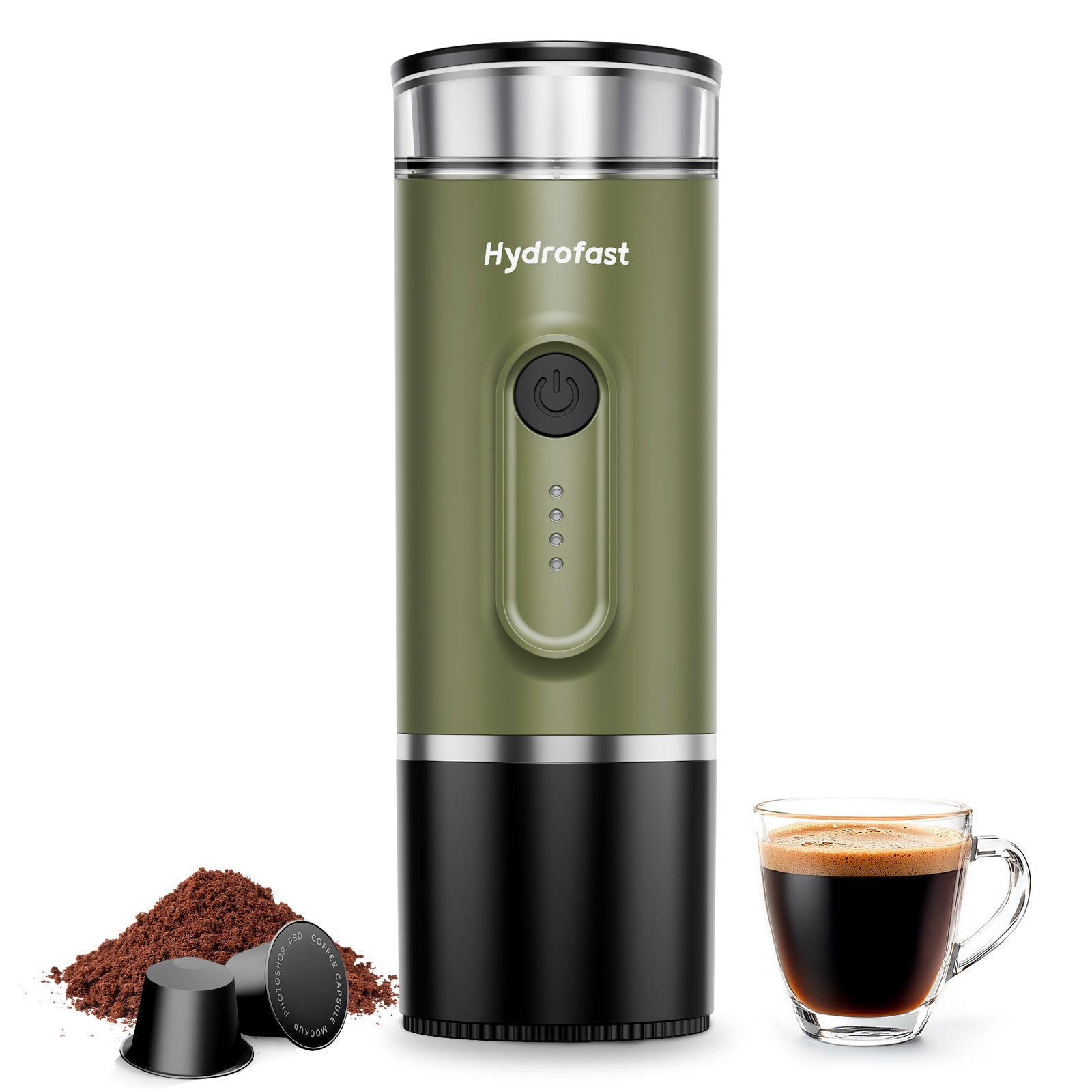 Hydrofast PO-100 Portable Espresso Machine | 15 Bar & 7800mAh