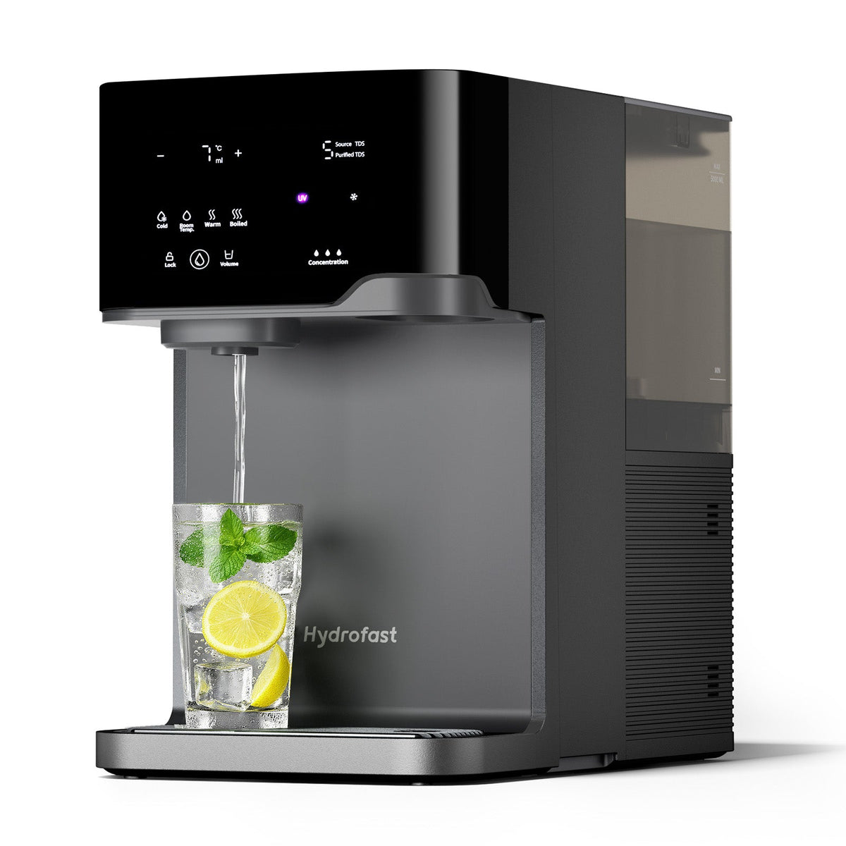 Hydrofast C300 Countertop RO Water Filter – Sparkling, Pure & Mineral ...