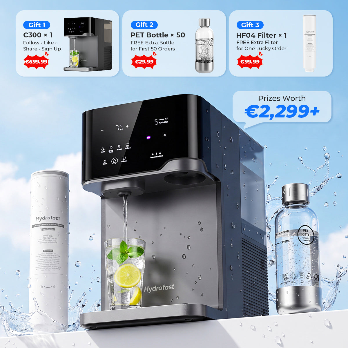Hydrofast Instagram Giveaway